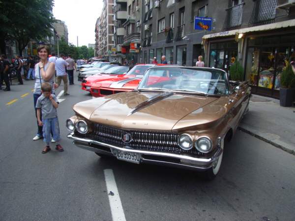 Americans cars in Belgrade (Beograd), Serbia